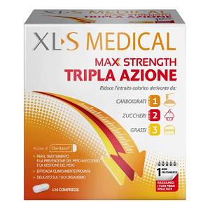 XLS MEDICAL MAX STRENGTH 120 CP. DISPOSITIVO MEDICO CE 0197