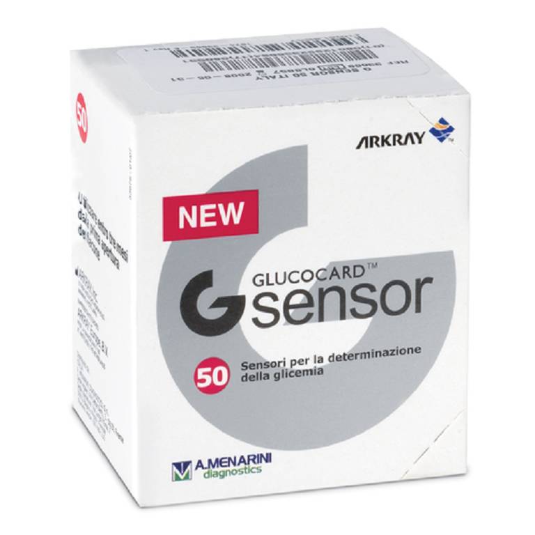 GLUCOCARD G SENSOR 50STR